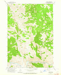Clayton Idaho Historical topographic map, 1:24000 scale, 7.5 X 7.5 Minute, Year 1963