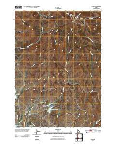 Cliffs Idaho Historical topographic map, 1:24000 scale, 7.5 X 7.5 Minute, Year 2010
