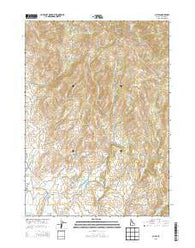 Cliffs Idaho Current topographic map, 1:24000 scale, 7.5 X 7.5 Minute, Year 2013