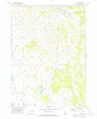 Cliffs Idaho Historical topographic map, 1:24000 scale, 7.5 X 7.5 Minute, Year 1973