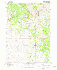Clifton Creek Idaho Historical topographic map, 1:24000 scale, 7.5 X 7.5 Minute, Year 1968