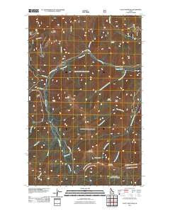 Clifty Mountain Idaho Historical topographic map, 1:24000 scale, 7.5 X 7.5 Minute, Year 2011