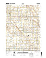 Clover Idaho Current topographic map, 1:24000 scale, 7.5 X 7.5 Minute, Year 2013