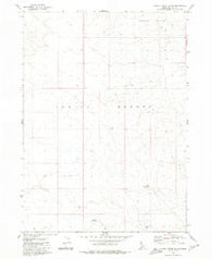 Clover Butte South Idaho Historical topographic map, 1:24000 scale, 7.5 X 7.5 Minute, Year 1979