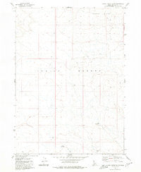 Clover Butte South Idaho Historical topographic map, 1:24000 scale, 7.5 X 7.5 Minute, Year 1979