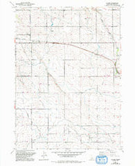 Clover Idaho Historical topographic map, 1:24000 scale, 7.5 X 7.5 Minute, Year 1951