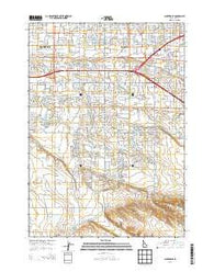 Cloverdale Idaho Current topographic map, 1:24000 scale, 7.5 X 7.5 Minute, Year 2013