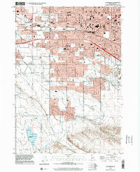 Cloverdale Idaho Historical topographic map, 1:24000 scale, 7.5 X 7.5 Minute, Year 1998