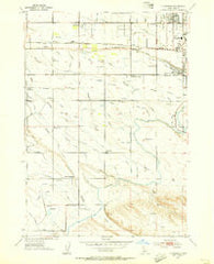 Cloverdale Idaho Historical topographic map, 1:24000 scale, 7.5 X 7.5 Minute, Year 1953