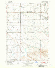 Cloverdale Idaho Historical topographic map, 1:24000 scale, 7.5 X 7.5 Minute, Year 1953