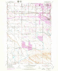 Cloverdale Idaho Historical topographic map, 1:24000 scale, 7.5 X 7.5 Minute, Year 1953