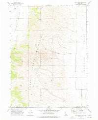 Co-op Spring Idaho Historical topographic map, 1:24000 scale, 7.5 X 7.5 Minute, Year 1973