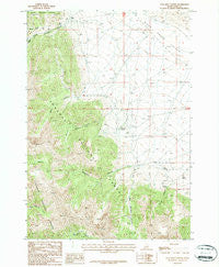 Coal Kiln Canyon Idaho Historical topographic map, 1:24000 scale, 7.5 X 7.5 Minute, Year 1987