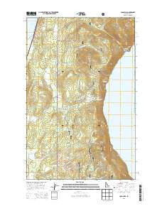Cocolalla Idaho Current topographic map, 1:24000 scale, 7.5 X 7.5 Minute, Year 2013