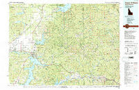 Coeur D'Alene Idaho Historical topographic map, 1:100000 scale, 30 X 60 Minute, Year 1987