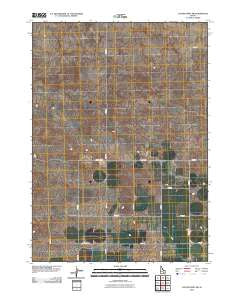 Coffee Point SW Idaho Historical topographic map, 1:24000 scale, 7.5 X 7.5 Minute, Year 2010