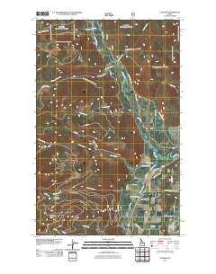 Colburn Idaho Historical topographic map, 1:24000 scale, 7.5 X 7.5 Minute, Year 2011