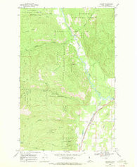 Colburn Idaho Historical topographic map, 1:24000 scale, 7.5 X 7.5 Minute, Year 1968