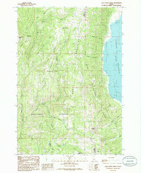 Cold Spring Ridge Idaho Historical topographic map, 1:24000 scale, 7.5 X 7.5 Minute, Year 1985