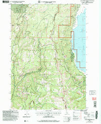 Cold Spring Ridge Idaho Historical topographic map, 1:24000 scale, 7.5 X 7.5 Minute, Year 2004