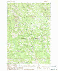 Cold Spring Summit Idaho Historical topographic map, 1:24000 scale, 7.5 X 7.5 Minute, Year 1986