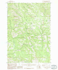 Cold Spring Summit Idaho Historical topographic map, 1:24000 scale, 7.5 X 7.5 Minute, Year 1986
