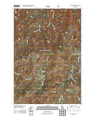 Cold Meadows Idaho Historical topographic map, 1:24000 scale, 7.5 X 7.5 Minute, Year 2011
