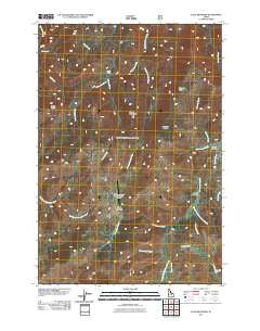 Cold Meadows Idaho Historical topographic map, 1:24000 scale, 7.5 X 7.5 Minute, Year 2011