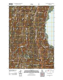 Cold Spring Ridge Idaho Historical topographic map, 1:24000 scale, 7.5 X 7.5 Minute, Year 2011
