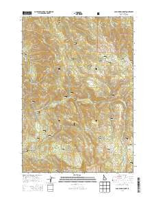 Cold Spring Summit Idaho Current topographic map, 1:24000 scale, 7.5 X 7.5 Minute, Year 2013