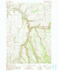 Combination Ridge Idaho Historical topographic map, 1:24000 scale, 7.5 X 7.5 Minute, Year 1990
