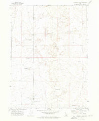 Community Lake Idaho Historical topographic map, 1:24000 scale, 7.5 X 7.5 Minute, Year 1972