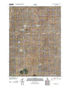 Community Lake Idaho Historical topographic map, 1:24000 scale, 7.5 X 7.5 Minute, Year 2010