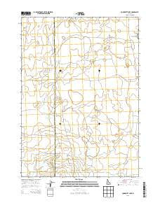 Community Lake Idaho Current topographic map, 1:24000 scale, 7.5 X 7.5 Minute, Year 2013