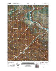 Conant Valley Idaho Historical topographic map, 1:24000 scale, 7.5 X 7.5 Minute, Year 2011