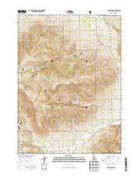 Connor Ridge Idaho Current topographic map, 1:24000 scale, 7.5 X 7.5 Minute, Year 2013