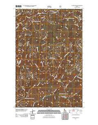 Conrad Peak Idaho Historical topographic map, 1:24000 scale, 7.5 X 7.5 Minute, Year 2011