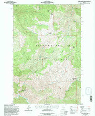 Cook Mountain Idaho Historical topographic map, 1:24000 scale, 7.5 X 7.5 Minute, Year 1994