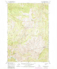 Cook Mountain Idaho Historical topographic map, 1:24000 scale, 7.5 X 7.5 Minute, Year 1965