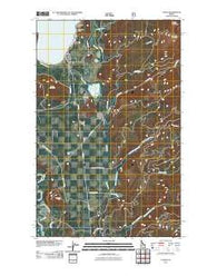 Coolin Idaho Historical topographic map, 1:24000 scale, 7.5 X 7.5 Minute, Year 2011