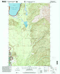 Coolin Idaho Historical topographic map, 1:24000 scale, 7.5 X 7.5 Minute, Year 1996