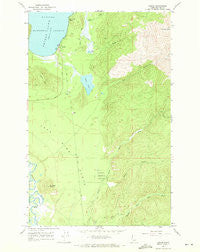 Coolin Idaho Historical topographic map, 1:24000 scale, 7.5 X 7.5 Minute, Year 1967