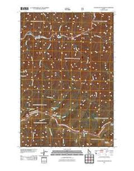 Coolwater Mountain Idaho Historical topographic map, 1:24000 scale, 7.5 X 7.5 Minute, Year 2011