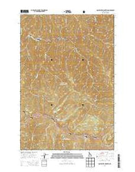 Coolwater Mountain Idaho Current topographic map, 1:24000 scale, 7.5 X 7.5 Minute, Year 2014