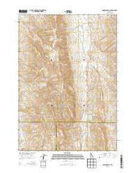 Coonrod Gulch Idaho Current topographic map, 1:24000 scale, 7.5 X 7.5 Minute, Year 2013
