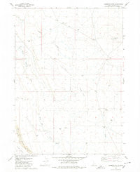 Coonskin Butte Idaho Historical topographic map, 1:24000 scale, 7.5 X 7.5 Minute, Year 1979