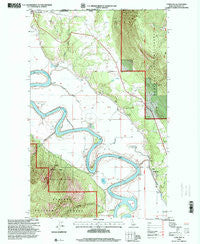 Copeland Idaho Historical topographic map, 1:24000 scale, 7.5 X 7.5 Minute, Year 1996