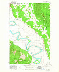 Copeland Idaho Historical topographic map, 1:24000 scale, 7.5 X 7.5 Minute, Year 1965