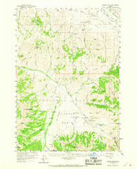 Copper Basin Idaho Historical topographic map, 1:62500 scale, 15 X 15 Minute, Year 1960