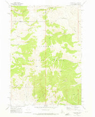Copper Mtn Idaho Historical topographic map, 1:24000 scale, 7.5 X 7.5 Minute, Year 1969